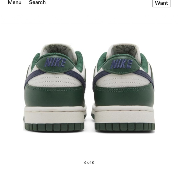 Nike Dunk Low Gorge Green Retro Navy - Picture 2 of 9